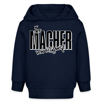 DER MACHER VON DIT JANZE -Baby Bio Hoodie - Navy