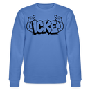 ICKE-Unisex Bio-Sweatshirt  mit Berliner Schnauze - Blau