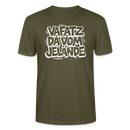 VAFATZ DA VOM JELÄNDE-Unisex T-Shirt Bio-Berliner Schnauze - Khaki