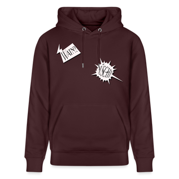 WATN? NÜSCHT!-Unisex Bio-Hoodie - Maroon