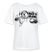 Dit is Berlin-MACH 'N ABJANG-Rundhals Frauen Bio-T-Shirt - Weiß