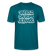 VAFATZ DA VOM JELÄNDE-Unisex T-Shirt Bio-Berliner Schnauze - Ozeanblau