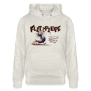 BERLINER FLITZPIEPE - Unisex Bio-Hoodie - Beige meliert