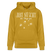 JIBT NÜSCHT - Unisex Bio-Hoodie - Ocker