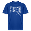 JEH MIR NICH UFFN SENKEL-Relaxed Fit Unisex Bio-T-Shirt II - Dunkelblau