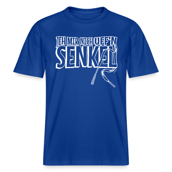 JEH MIR NICH UFFN SENKEL-Relaxed Fit Unisex Bio-T-Shirt II - Dunkelblau