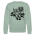 Berliner Spruch-ICK LACH MIR N AST-Unisex Bio-Sweatshirt - Helles Graugrün