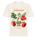Berliner LAUBENPIEPER- RELAXED FIT Unisex Organic T-Shirt - Naturweiß 