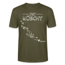 Weihnachten in Berlin 25-JIBT NÜSCHT-Unisex T-Shirt Bio II - Khaki