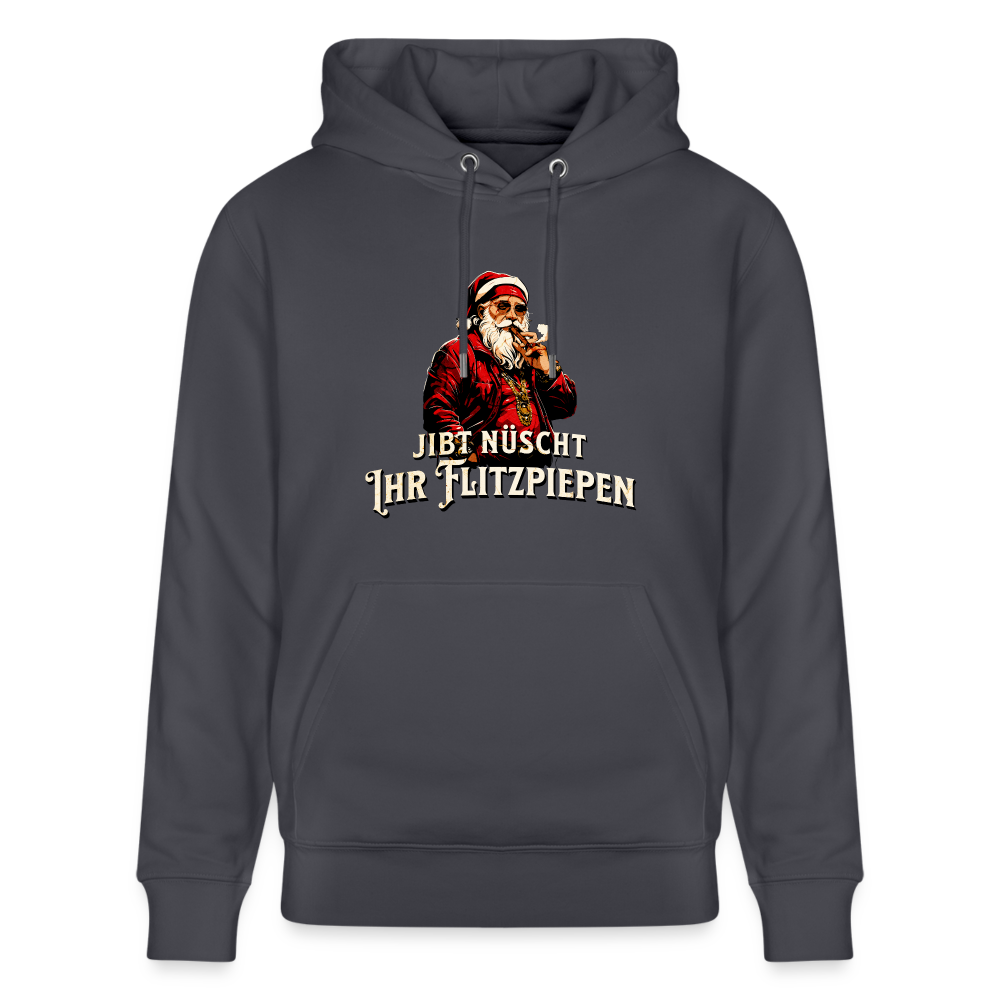 JIBT NÜSCHT IHR FLITZPIEPEN - Unisex Bio-Hoodie - Indigoblau