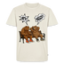 Berliner Bär Shirt mit Spruch-WATN? NÜSCHT-Männer Premium T-Shirt - Naturweiß
