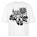 ICK LACH MIR N AST-Frauen Boxy Bio-T-Shirt mit Berliner Bär - Weiß