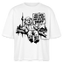 ICK LACH MIR N AST-Frauen Boxy Bio-T-Shirt mit Berliner Bär - Weiß