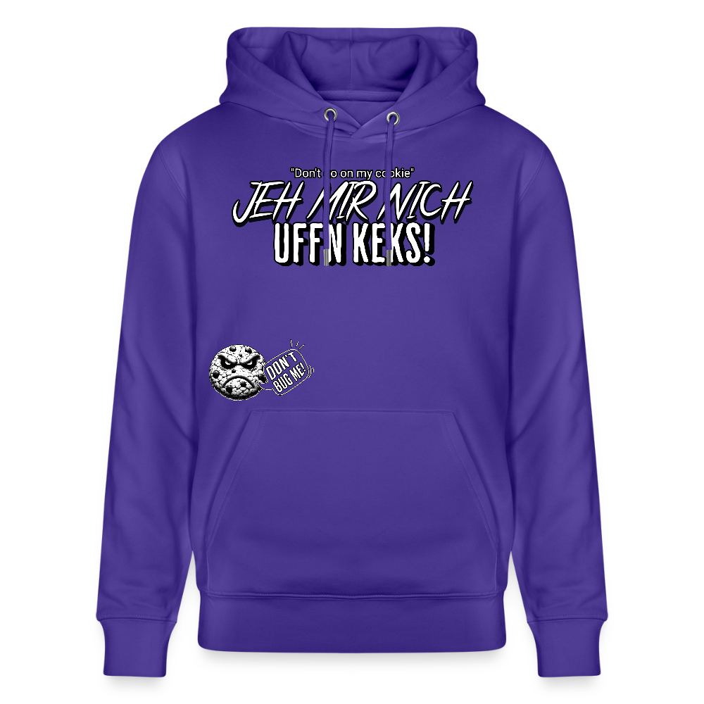 JEH MIR NICH UFFN KEKS-Unisex Bio-Hoodie II - Purple Love 