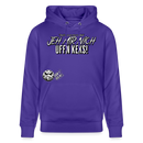 JEH MIR NICH UFFN KEKS-Unisex Bio-Hoodie II - Purple Love 