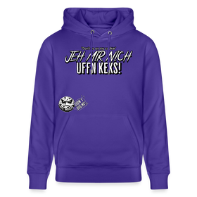 JEH MIR NICH UFFN KEKS-Unisex Bio-Hoodie II - Purple Love 