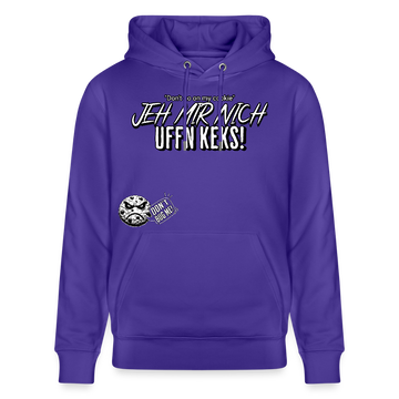 JEH MIR NICH UFFN KEKS-Unisex Bio-Hoodie II - Purple Love 