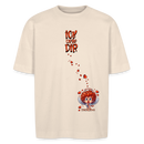 ICK LIEBE DIR-Unisex Oversize Bio-T-Shirt - Naturweiß