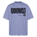 Chaos Shirt-KLADDERADATSCH-Oversized Unisex Bio T-Shirt - Violett