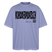 Chaos Shirt-KLADDERADATSCH-Oversized Unisex Bio T-Shirt - Violett