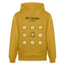 ALLET KLÄRCHEN-Unisex Bio-Hoodie - Ocker