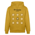 ALLET KLÄRCHEN-Unisex Bio-Hoodie - Ocker