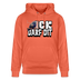 ICK DARF DIT|Taube-Unisex Bio-Hoodie - Hellrot