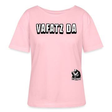 VAFATZ DA-Rundhals Frauen Bio-T-Shirt - Hellrosa