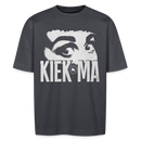 KIEK MA - Unisex Oversize Bio-T-Shirt - Indigoblau