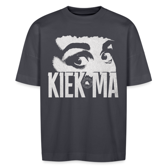KIEK MA - Unisex Oversize Bio-T-Shirt - Indigoblau