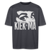 KIEK MA - Unisex Oversize Bio-T-Shirt - Indigoblau