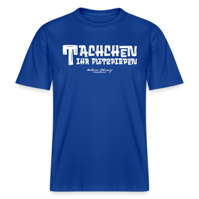 Berliner Begrüssung-TACHCHEN IHR FLITZPIEPEN- RELAXED FIT Unisex Organic T-Shirt - Dunkelblau