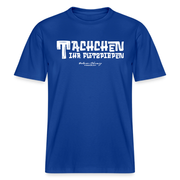 Berliner Begrüssung-TACHCHEN IHR FLITZPIEPEN- RELAXED FIT Unisex Organic T-Shirt - Dunkelblau