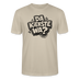 Berlin Shirt mit Spruch-DA KIEKSTE WA?-Unisex T-Shirt BIO - Beige