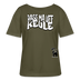 PASS MA UFF KEULE-Rundhals Frauen Bio-T-Shirt - Khaki