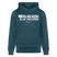 Berliner Begrüssung-TACHCHEN IHR FLITZPIEPEN- Bio-Hoodie - Dunkles Petrol