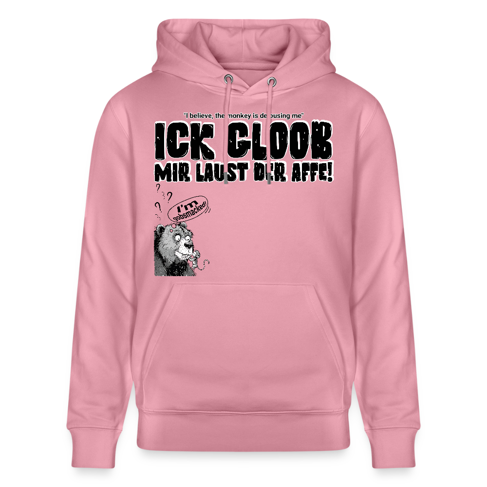 ICK GLOOB, MIR LAUST DER AFFE-Unisex Bio-Hoodie - Lila Traum
