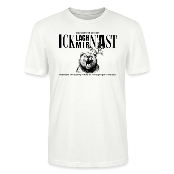 ICK LACH MIR N AST-Unisex T-Shirt BIO - Weiß