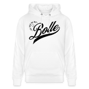 ICK FREU MA WIE BOLLE-Unisex Bio-Hoodie - Weiß