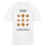 JEH MA NICH UFFN KEKS-Relaxed Fit Unisex Bio-T-Shirt - Weiß
