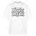 NÜSCHT DARF ICK- Berlin Shirt-Oversized Unisex Bio T-Shirt - Weiß
