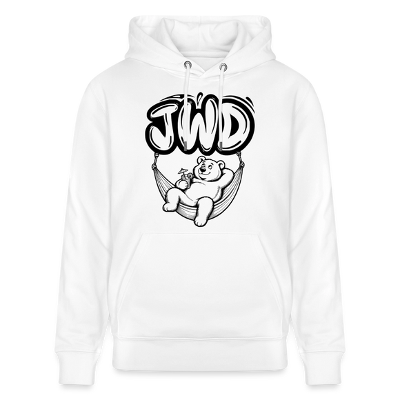 JWD-Berlin-Unisex Bio-Hoodie - Weiß