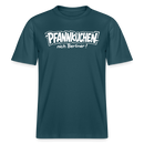Berlin Shirt-PFANNKUCHEN NICH BERLINER!-RELAXED FIT Unisex bio T-Shirt - Dunkles Petrol