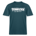 Berlin Shirt-PFANNKUCHEN NICH BERLINER!-RELAXED FIT Unisex bio T-Shirt - Dunkles Petrol