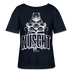 NÜSCHT MUSS ICK-Berlin Shirt-Rundhals Frauen Bio-T-Shirt - Navy