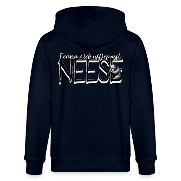 NEESE-Unisex Bio-Kapuzenjacke - Navy
