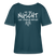 Berliner Spruch-ICK BIN NÜSCHT FÜR SCHWACHE NERVEN-Rundhals Frauen Bio-T-Shirt - Dunkles Petrol