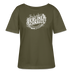 BERLINER SCHNAUZE-Rundhals Frauen Bio-T-Shirt - Khaki