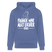 Berliner Spruch-FRÜHER WAR ALLET LEICHTERUnisex Bio-Hoodie - Blau