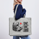 Berlin Souvenir-FIND ICK JUT-Einkaufstasche - Grau meliert